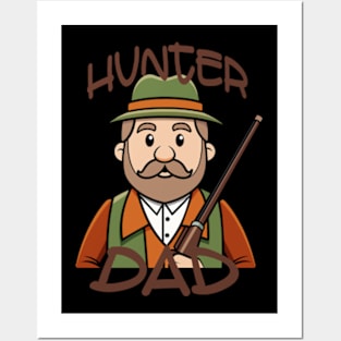 Hunter Dad Gift Posters and Art